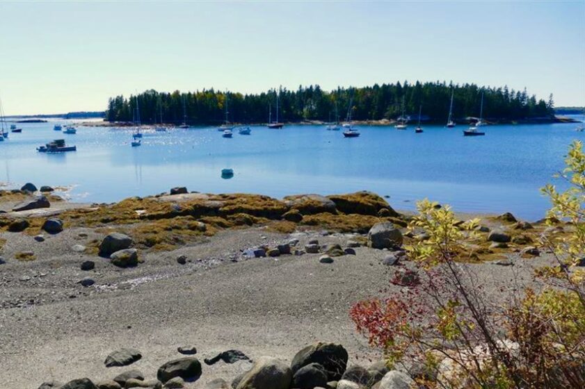 beach and harbor